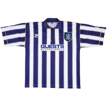 1995-96 West Brom Maillot domicile match issue #16