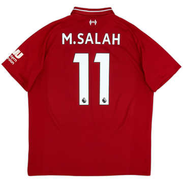 2018-19 Liverpool Maillot Domicile M.Salah #11 - 5/10 - (L)