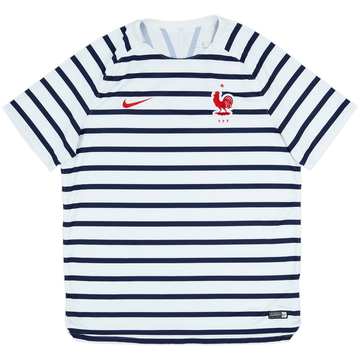 2018-19 France Nike Maillot d'entraînement - 9/10 - (XL)