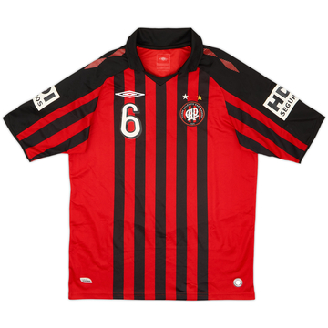 2009 Athletico Paranaense Maillot Domicile #6 - 8/10 - (L)