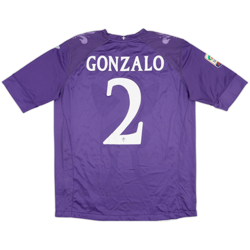 2012-13 Fiorentina Maillot Domicile Gonzalo #2 - 6/10 - (M)