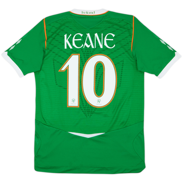 2008-10 Ireland Maillot Domicile Keane #10 - 8/10 - (XL.Boys)