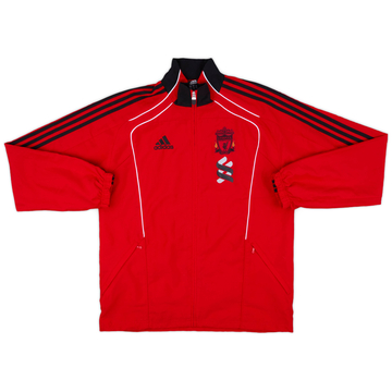 2010-11 Liverpool adidas Veste de survêtement - 8/10 - (M/L)
