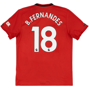 2019-20 Manchester United Maillot domicile B.Fernandes #18 - 5/10 - (M)