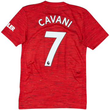 2020-21 Manchester United Maillot Domicile Cavani #7 - 9/10 - (XS)