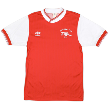 1985-86 Arsenal Maillot Domicile - 8/10 - (M)