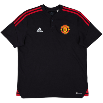 2022-23 Manchester United adidas Polo - 9/10 - (L)