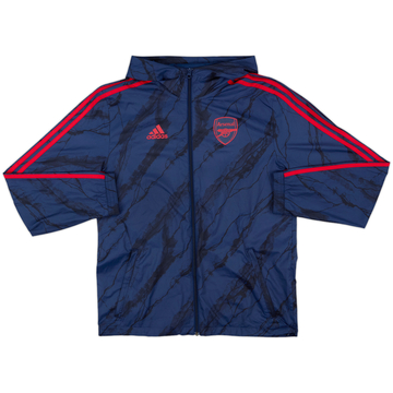 2020-21 Arsenal adidas Veste de survêtement à capuche - 8/10 - (S)