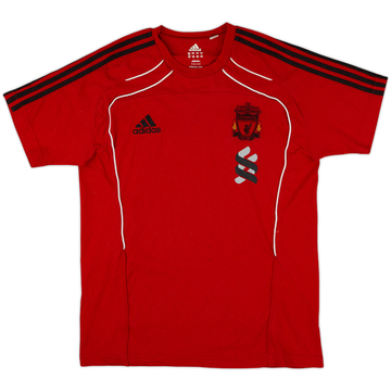 2010-11 Liverpool adidas Tee Coton - 8/10 - (M)