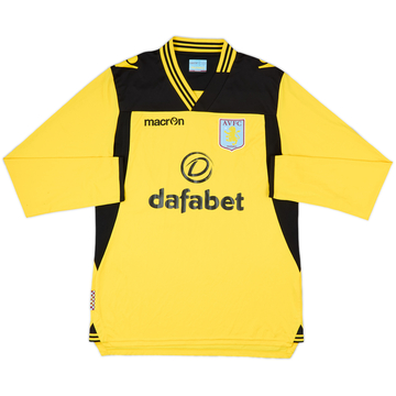 2013-14 Aston Villa Maillot GK - 8/10 - (M)