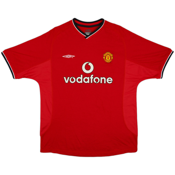 2000-02 Manchester United Maillot domicile - 5/10 - (L)