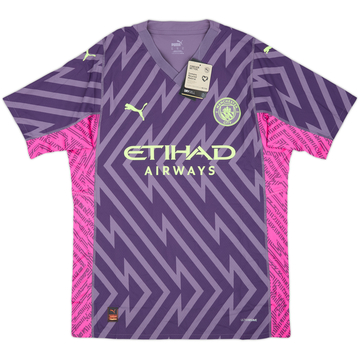 2023-24 Manchester City Maillot GB MC Version joueur (XL)