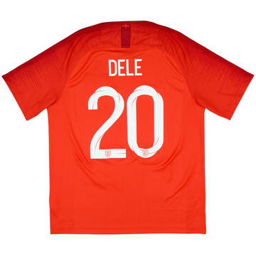 2018-19 England Maillot extérieur Dele #20 - 6/10 - (S)
