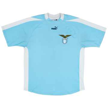 2003-04 Lazio Maillot domicile basique signé - 7/10 - (L)