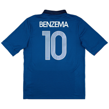 2011-12 France Maillot Domicile Benzema #10 - 6/10 - (S)