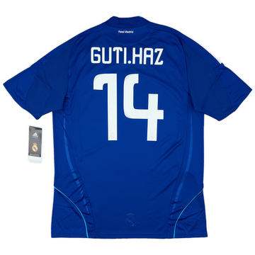 2008-09 Real Madrid Away Shirt Guti.Haz #14