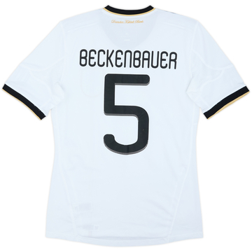 2010-11 Germany Maillot domicile Beckenbauer #5 - 8/10 - (S)