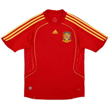 2007-09 Maillot Domicile Espagne - 7/10 - (Garçons L)