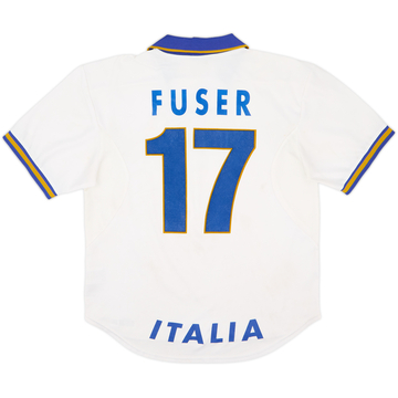 1996-97 Italy Maillot extérieur version joueur Fuser #17 - 6/10 - (L)