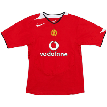 Maillot domicile Manchester United 2004-06 - 7/10 - (Garçons L)