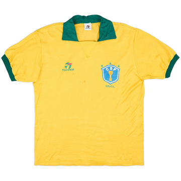 1985-88 Brazil Maillot Domicile - 5/10 - (L)