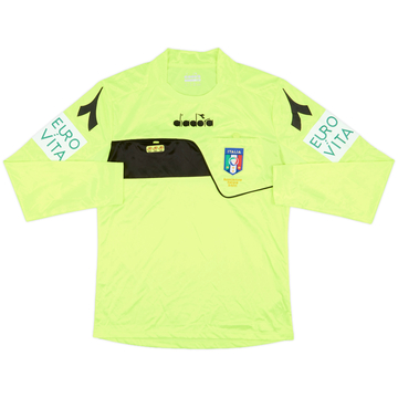2017-18 Italy Diadora Maillot d'arbitre - 9/10 - (S)
