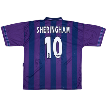1995-97 Tottenham Maillot extérieur Sheringham #10 - 6/10 - (XXL)