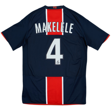 2008-09 Paris Saint-Germain Maillot Domicile Makelele #4 - 7/10 - (S)