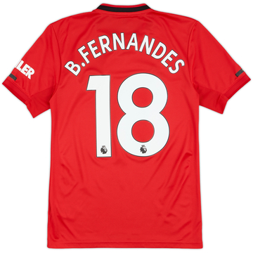 Maillot domicile Manchester United 2019-20 B.Fernandes #18 - 9/10 - (XS)