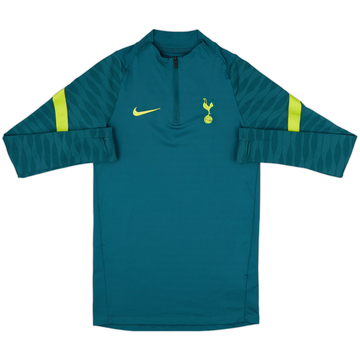 2021-22 Tottenham Nike Haut d'entraînement 1/4 zip - 8/10 - (XS)