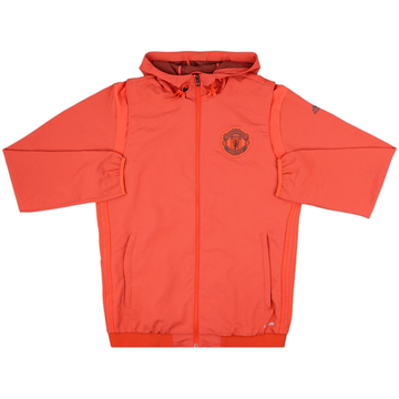 2016-17 Manchester United adidas Veste de survêtement à capuche - 10/10 - (M)