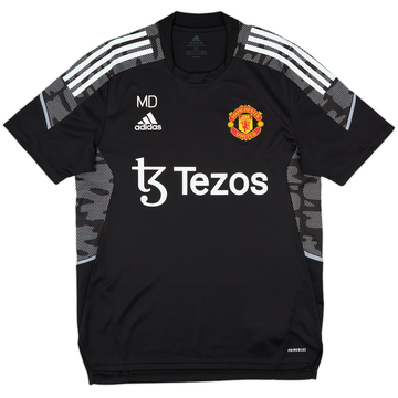 2020-21 Manchester United Maillot d'entraînement modèle Staff 'MD' - 10/10 - (M)
