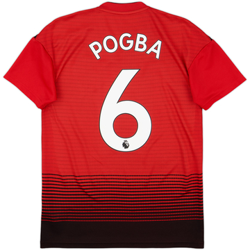2018-19 Manchester United Maillot domicile Pogba #6 - 9/10 - (XS)