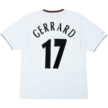 2003-04 Maillot extérieur Liverpool Gerrard #17 - 6/10 - (M)