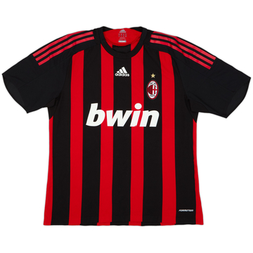 2008-09 AC Milan Maillot domicile version joueur #9 - 6/10 - (XL)