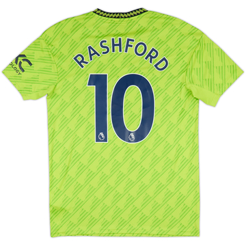2022-23 Manchester United Maillot Third Rashford #10 - 10/10 - (M)