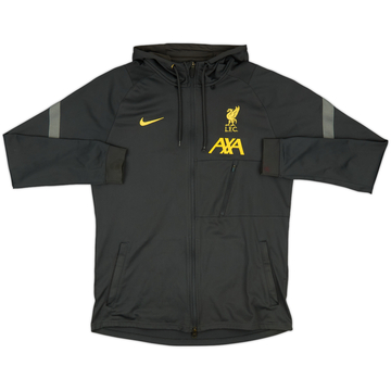 2021-22 Liverpool Nike Veste de survêtement à capuche - 8/10 - (L)