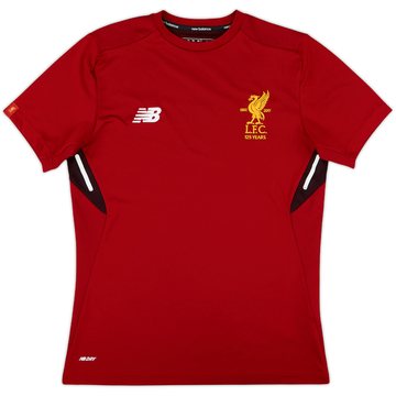 2017-18 Liverpool New Balance Maillot d'entraînement - 9/10 - (XL.Boys)