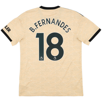 2019-20 Manchester United Maillot Extérieur B.Fernandes #18 - 8/10 - (M)