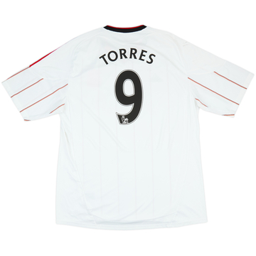 2010-11 Liverpool Maillot Extérieur Torres #9 - 6/10 - (XXL)