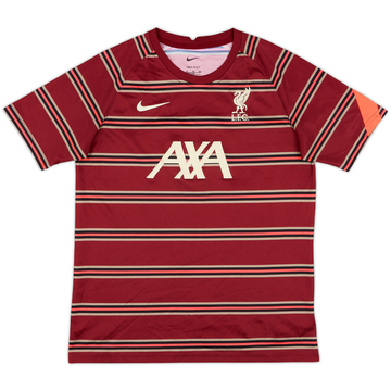 2021-22 Liverpool Nike Maillot d'entraînement - 8/10 - (XL.Boys)