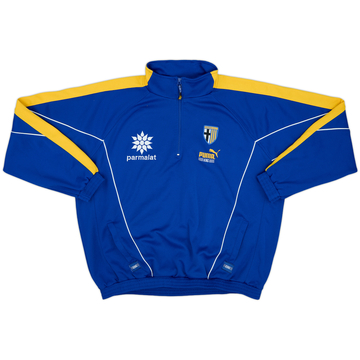 1995-97 Parma Puma 1/4 Zip Haut d'entraînement - 8/10 - (L)