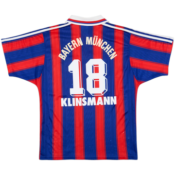 Maillot domicile Bayern Munich 1995-97 Klinsmann #18 - 6/10 - (S)
