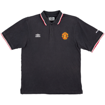1998-99 Manchester United Umbro Polo - 7/10 - (XL.Boys)