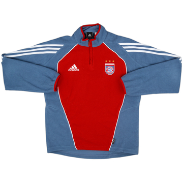 2005-06 Bayern Munich adidas Polaire 1/4 zip - 10/10 - (S)