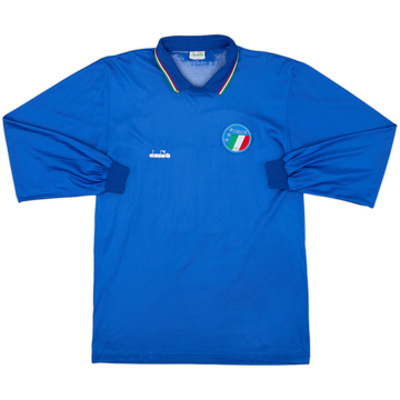 1986-91 Italy Maillot Domicile Manches Longues #10 - 6/10 - (L)