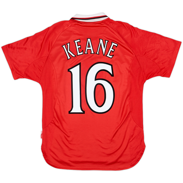 1999-00 Manchester United 'CL Winners' Maillot Keane #16 - 6/10 - (M)