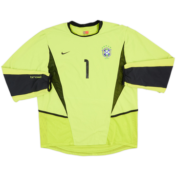 2002-04 Brazil Maillot GK version match #1