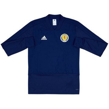 2018-19 Scotland adidas Haut d'entraînement - 8/10 - (S)
