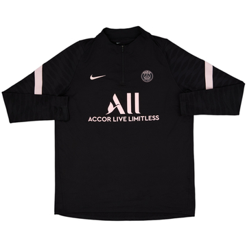 2021-22 Paris Saint-Germain Nike Haut d'entraînement 1/4 zip - 6/10 - (XL)